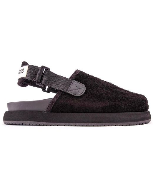 Goodnews Black Frank Sandals