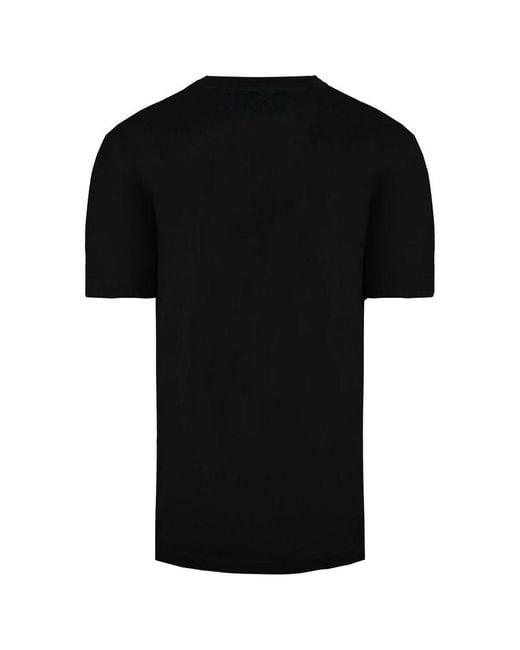 PUMA Black X Poggy Logo Top Short Sleeve Crew Neck T-Shirt 576749 01 Cotton for men