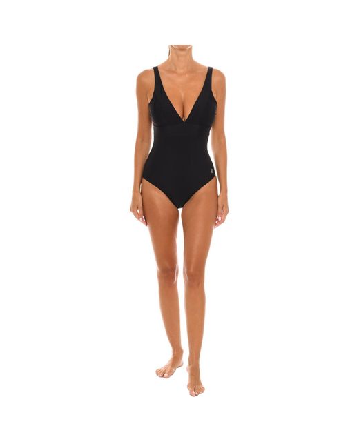 Marie Claire Black V-Neck Swimsuit 46221