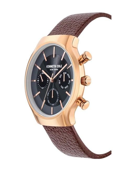 Kenneth Cole Black Kc50928004 Dress Sport Watch for men