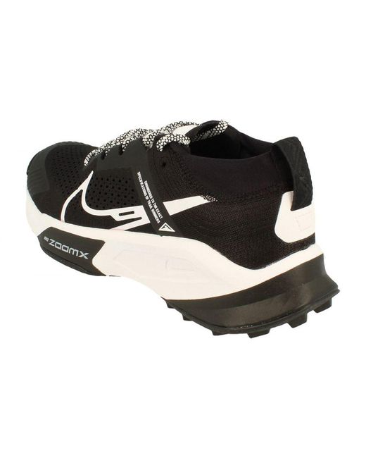 Nike Black Zoomx Zegama Trail Trainers for men