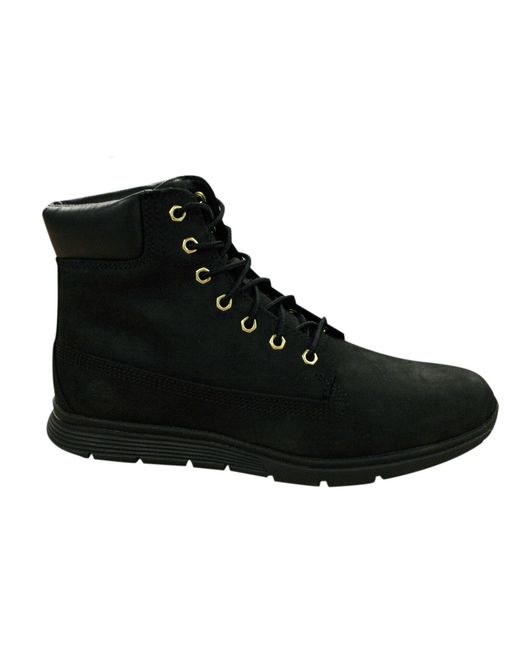 Timberland Black Killington Nubuck Leather Lace Up Boots A18Wi X9A Leather (Archived)