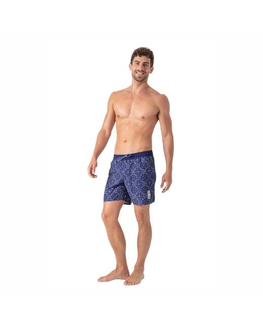 Munich Blue Swim Trunks Short Mu20 for men