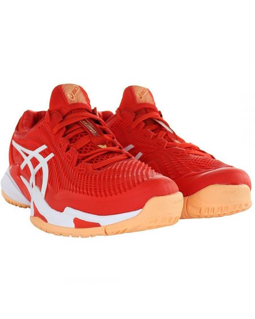Asics Red Court Ff 3 Novak Tennis Trainers for men