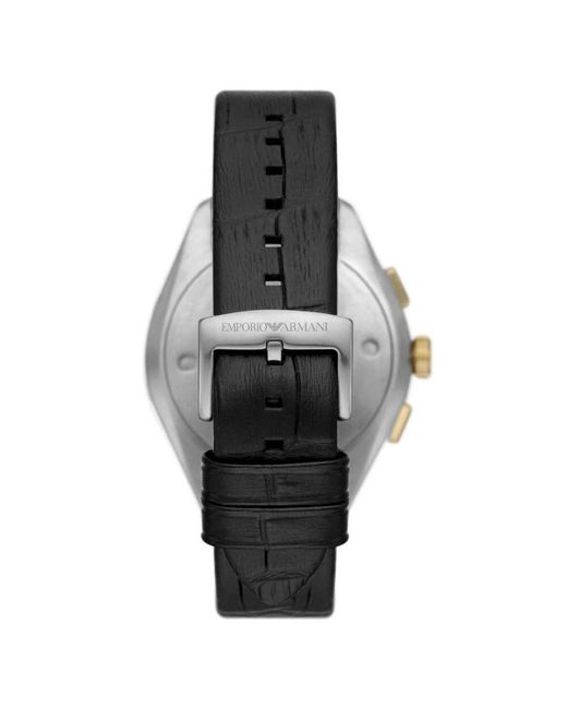 Emporio Armani Metallic Claudio Watch Ar11498 Leather (Archived) for men