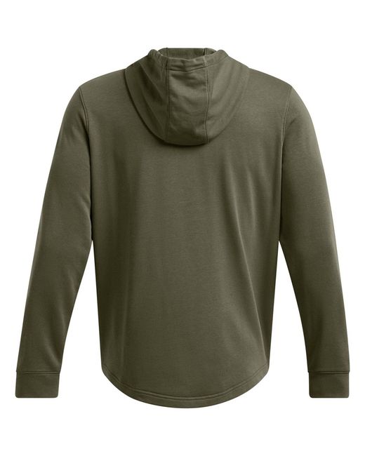 Under Armour Green Ua Rival Terry Lc Hd Hoody for men