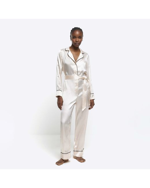 Pajama jumpsuit hotsell