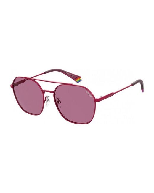 Polaroid Pink Pld-6172-S-Qho Pld 6172 57 S Qho Sunglasses