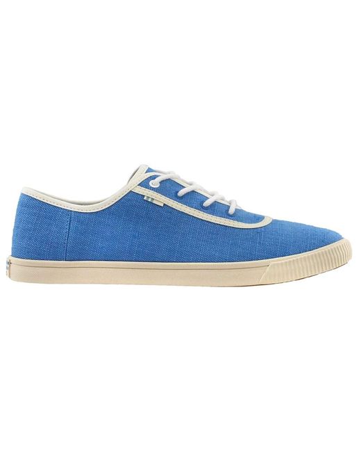 TOMS Blue Low Plimsolls Canvas (Archived)