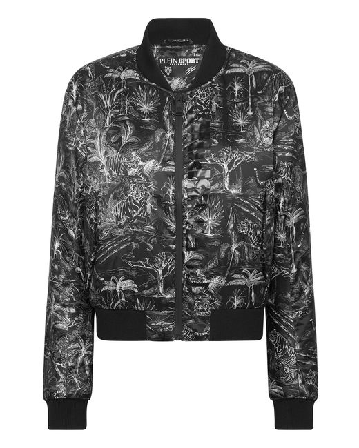 Philipp Plein Bomber Jackets in het Black