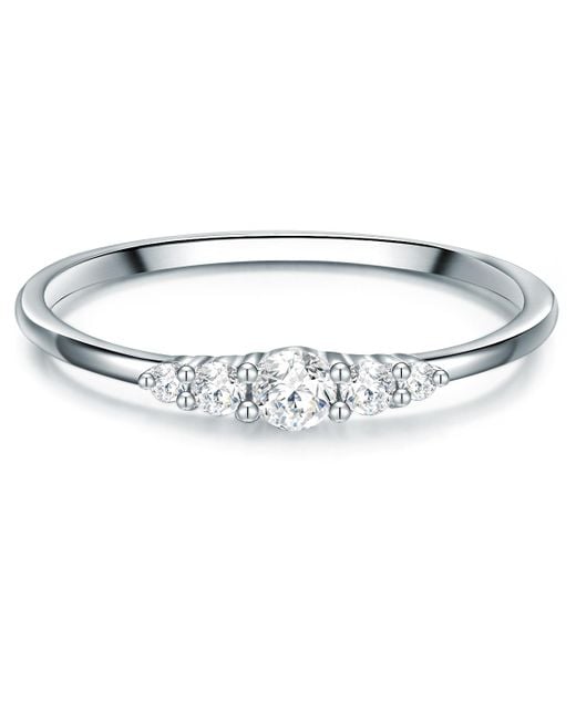 Tresor 1934 Metallic Trilani Sterling Ring