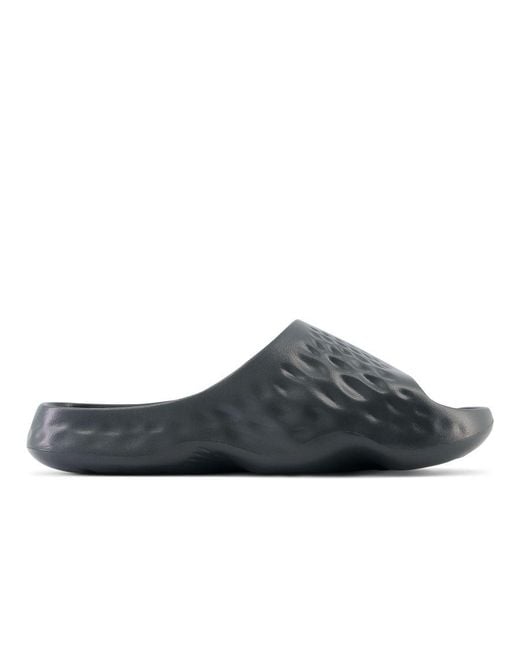 New Balance Black Fresho Foam Mrshn Sliders for men