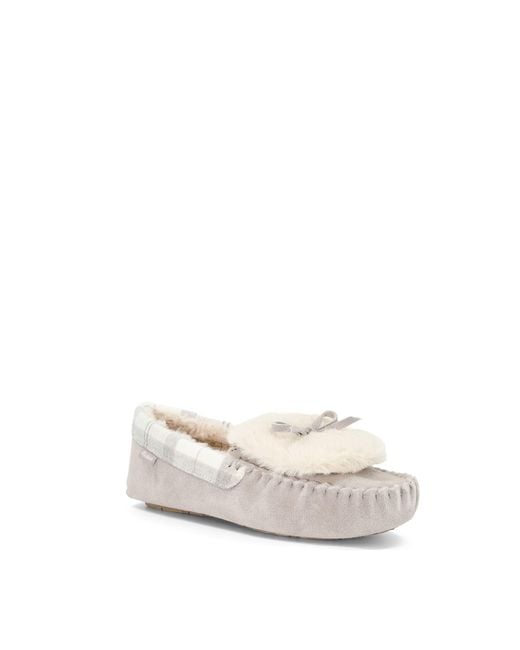Dune White Barbour Ladies Darcie1