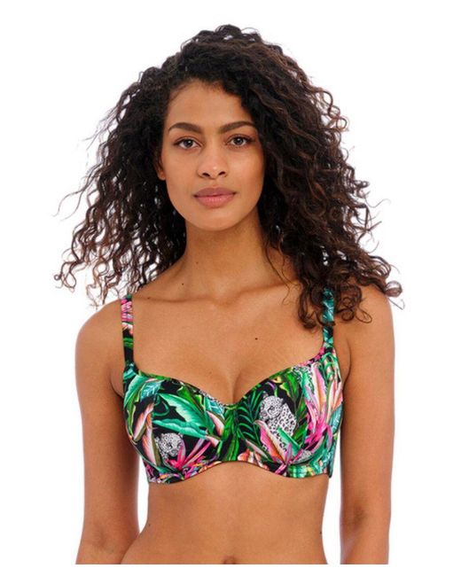 Freya Green 203103 Cala Selva Underwired Sweetheart Bikini Top