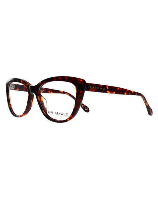 Privé Revaux Brown Prive Cats Eye Havana Blended