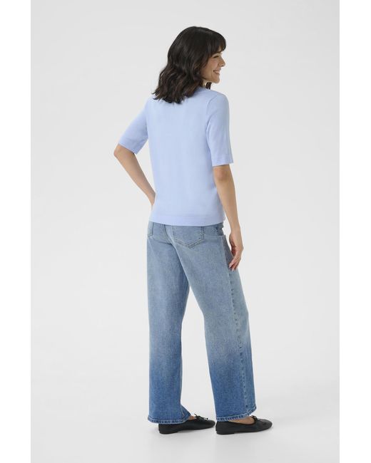 Kaffe Pullover Kalizza Regular Fit in het Blue