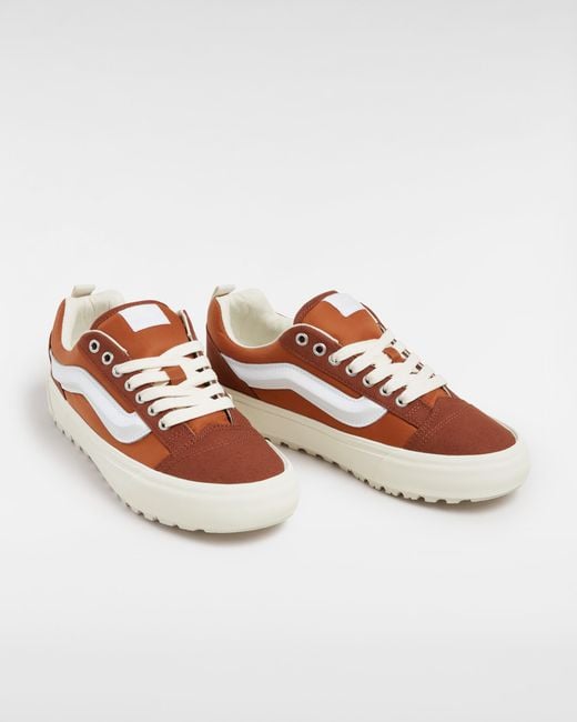 Vans Brown Lx Knu Skool Mte-1 Sneakers