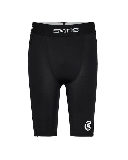 Skins Black Series-1 Fitted Compression Shorts for men