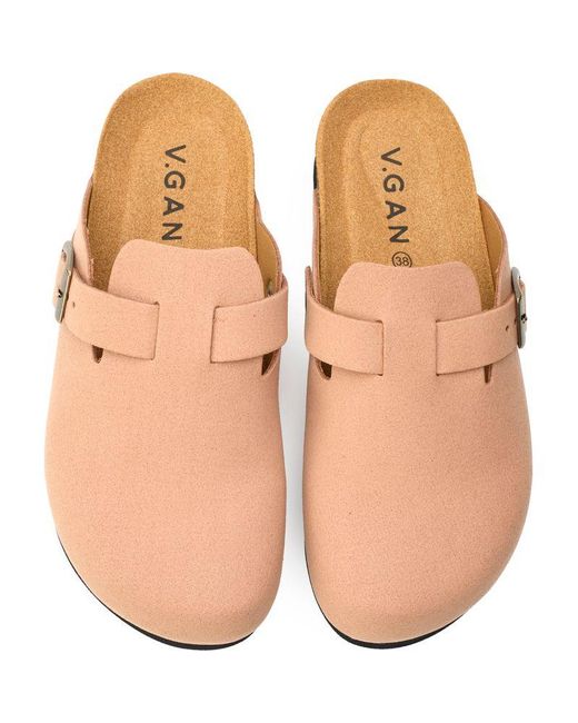 V.Gan Brown Vegan Taro Comfort Soft Footbed Shoes
