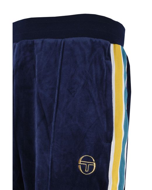 Sergio Tacchini Blue Monte Track Pant Maritime/Mango Mint for men