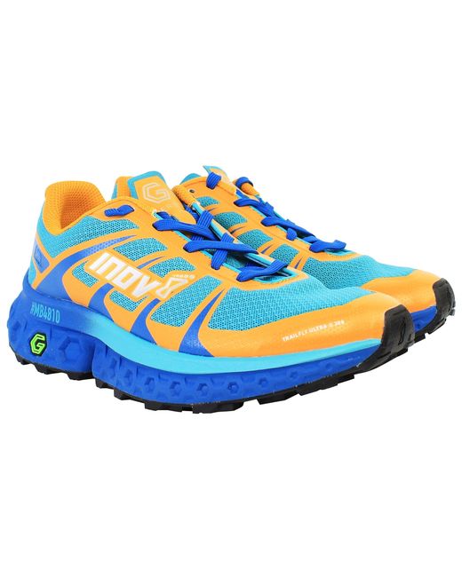 Inov-8 Blue Trailfly Ultra G 300 Max Running Shoes