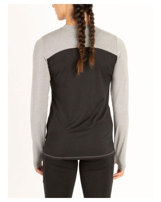 Luke 1977 Gray Long Core Longsleeve Gym T-Shirt