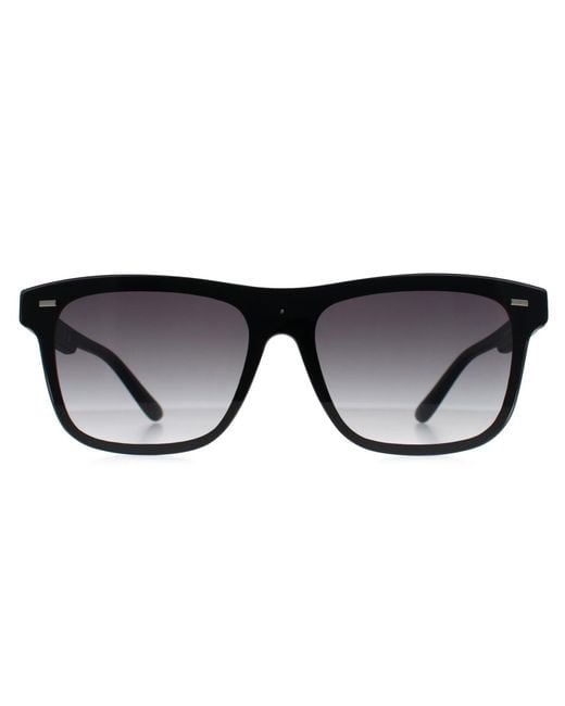 Guess Black Square Matte Gradient Gf0183 for men