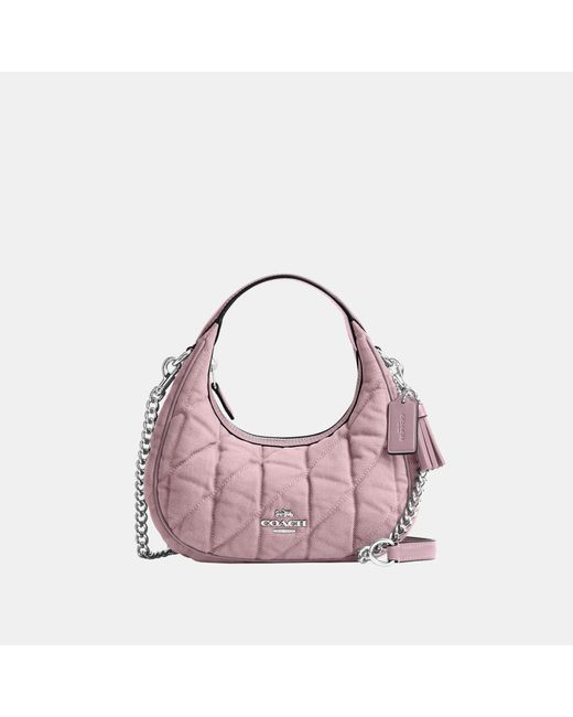 COACH Pink Carmen Mini Crossbody