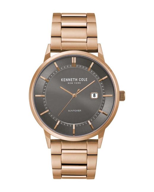Kenneth Cole Gray Kc50784007 Classic Dress Watch for men