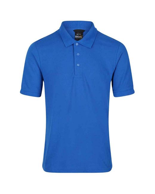 Regatta Blue Classic Pique Polo Shirt (Oxford) for men