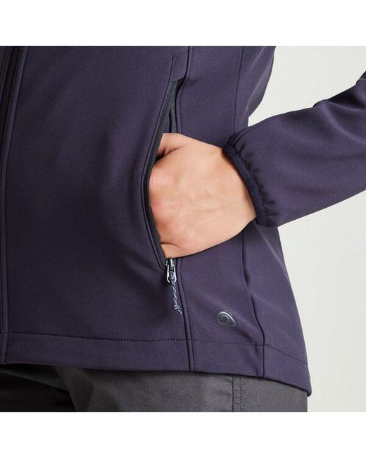 Craghoppers Blue Ladies Expert Basecamp Soft Shell Jacket (Dark)