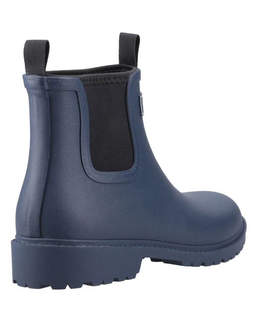 Cotswold Blue Barton Rubber Wellington Boots