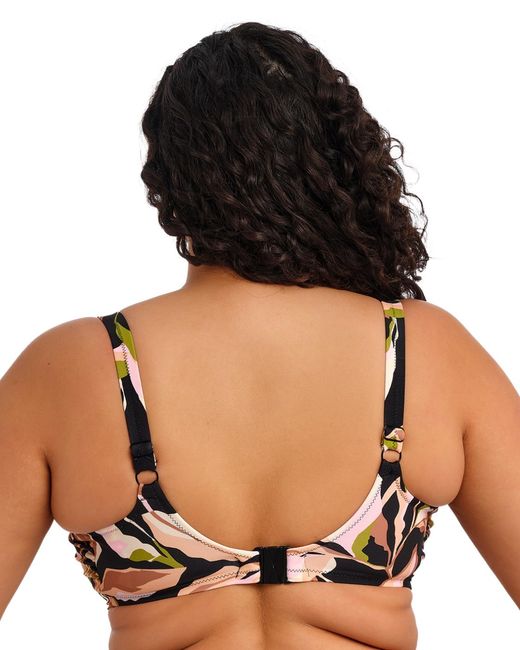 Elomi Black Es803406 Ocean Avenue Underwired Bikini Top