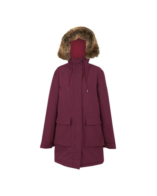 Regatta Purple Ladies Sabinka Insulated Waterproof Jacket (Fig/Dark Cerise)