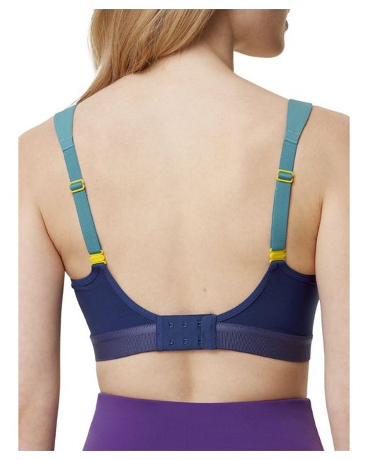 Triumph Blue Triaction Gravity Lite Racerback Sports Bra