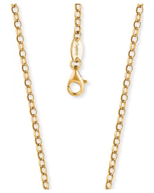 Engelsrufer Metallic Ern-50-Ag Ladies Anchor Necklace