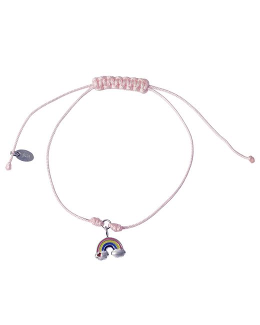 The Jewellery Stockroom Metallic Children's Sterling Corded Bracelet