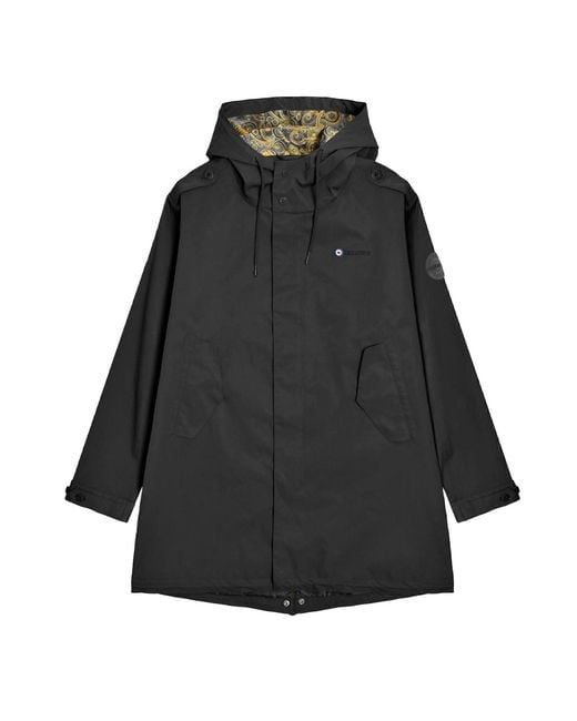 Lambretta Black Waterproof Parka for men