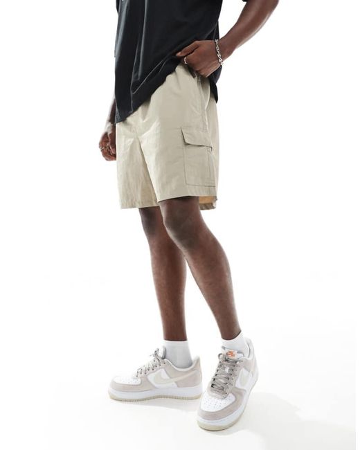 Cotton On Natural Cargo Short for men