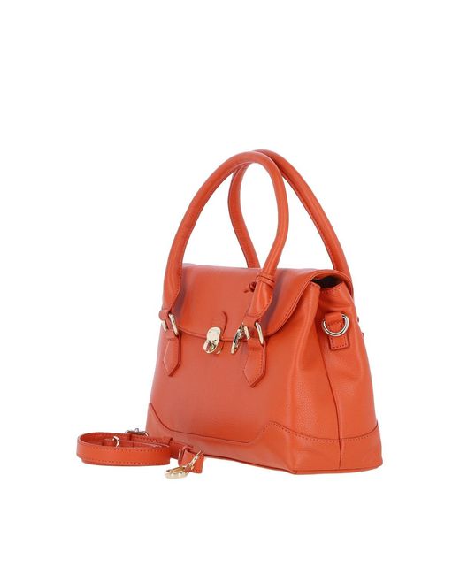 Ashwood Leather Red Premium Shoulder Bag With Detachable Crossbody Strap