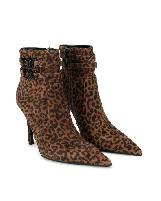 Kurt Geiger Brown Suede Mansion Ankle Boots