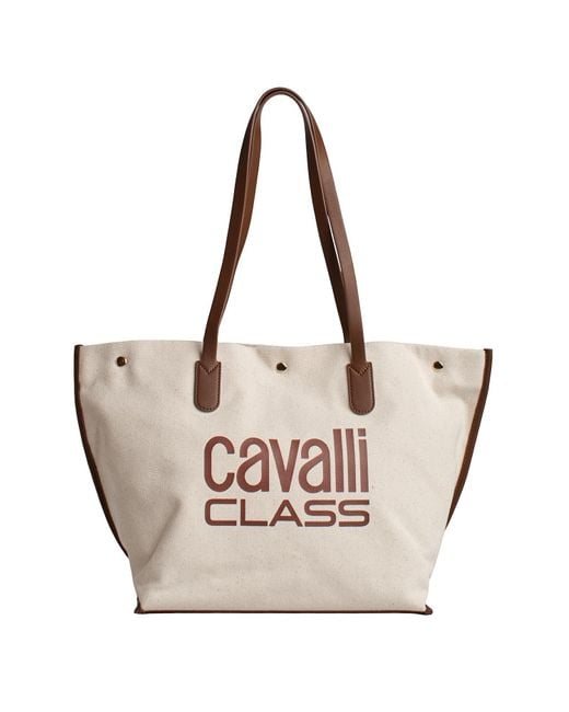 Roberto Cavalli Natural Azzurra Shopper Bag Cchb01722 For