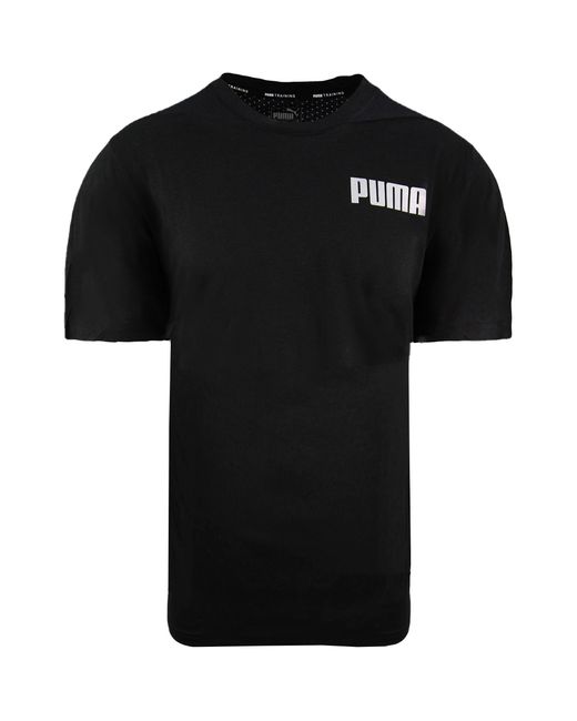 PUMA Black Collective Triblend T-Shirt for men