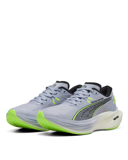 PUMA Blue Deviate Nitro 3 Hyrox Wns Road Running Shoes