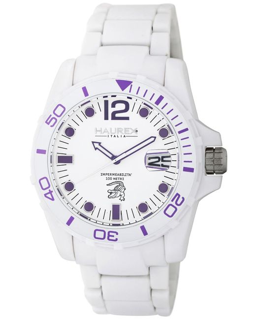 Haurex Italy Gray Caimano Watch for men