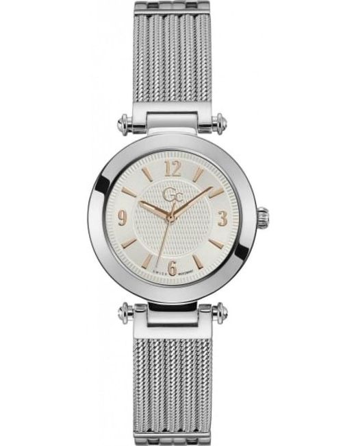 Gc Gray Y59004L1Mf Ladies Watch