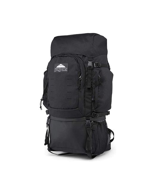 Jansport Black Far Out 55L Hiking Backpack Textile for men