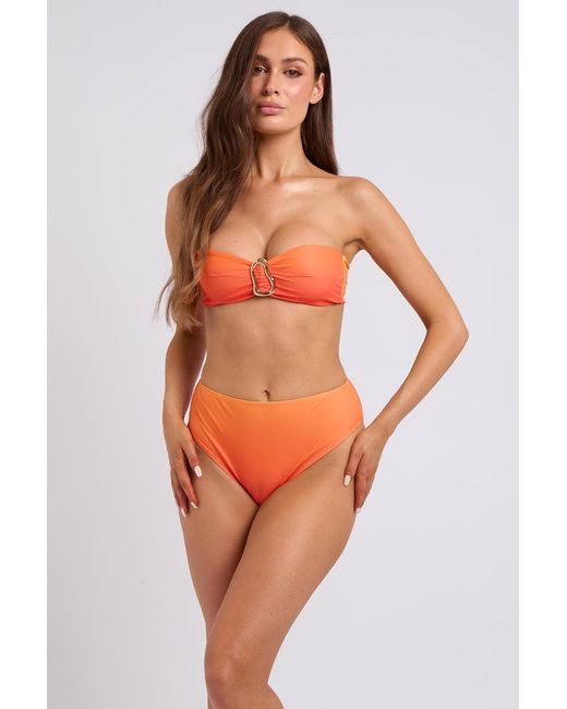 Urban Bliss Orange Ombre Bikini Top