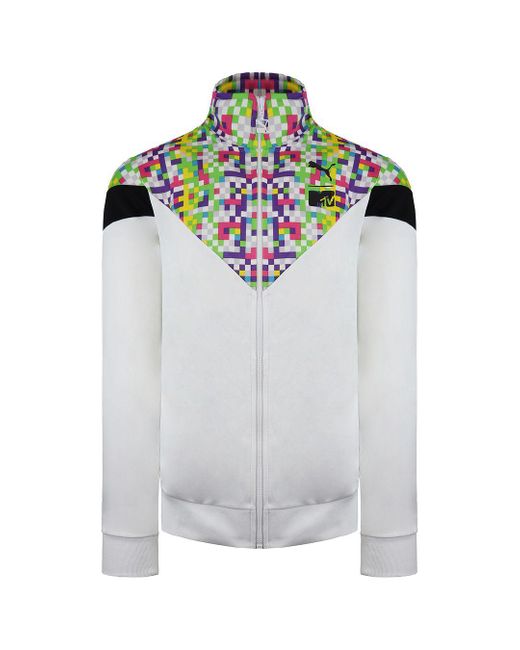 PUMA White X Mtv Mcs Track Jacket for men