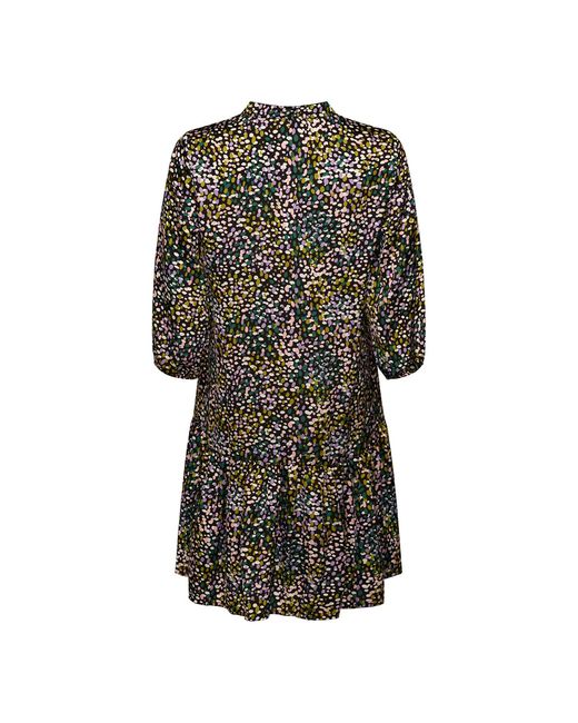 Noella Imogene Sh. Jurk in het Black